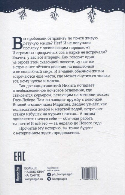 Фотография книги "Дарья Герасимова: Волшебная почта Кн. 1. Почта открывается в полночь"