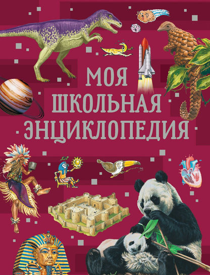 Обложка книги "Дарья Литвинова: Моя школьная энциклопедия"