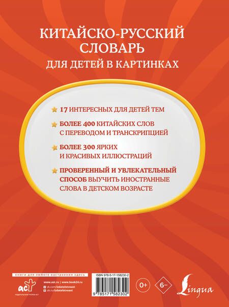 Фотография книги "Дарья Морозова: Китайско-русский словарь для детей в картинках"