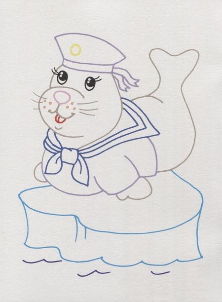 Фотография книги "Дарья Морозова: Звери со всего света. Раскраски с цветным контуром"