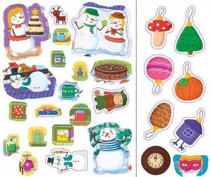 Фотография книги "Дарья Плаксунова: Новогодние приключения. Новогодние маски. Игры, задания, наклейки"