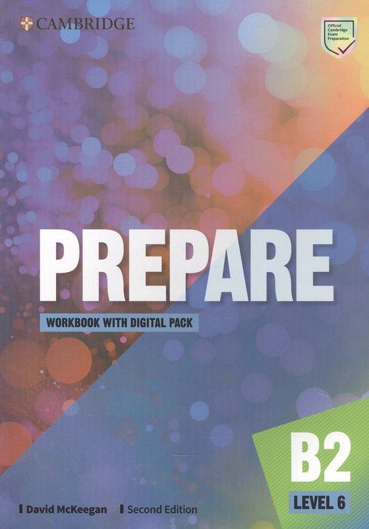 Обложка книги "David McKeegan: Prepare. B2. Level 6. Workbook with Digital Pack. Second Edition"