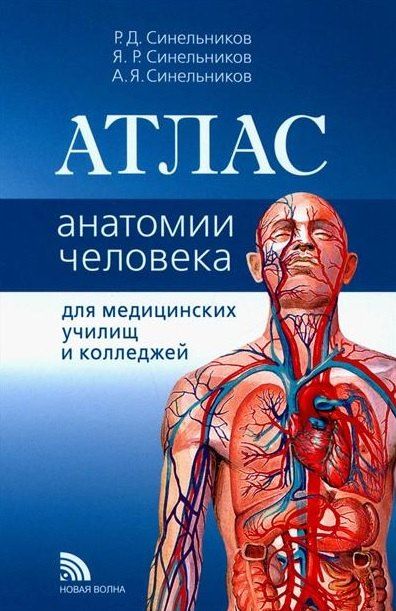 Обложка книги "Давидович, Рафаилович: Атлас анатомии человека. Учебное пособие"