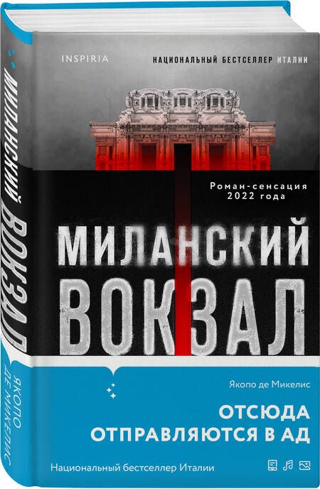 Фотография книги "Де: Миланский вокзал"