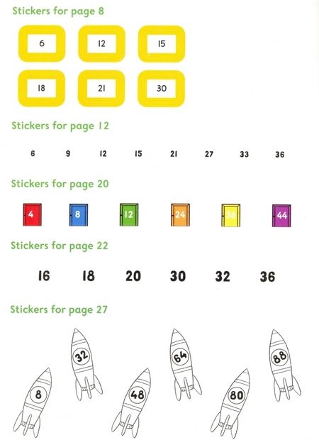 Фотография книги "Debbie Streadfield: Times Tables with Stickers. Age 7-8"