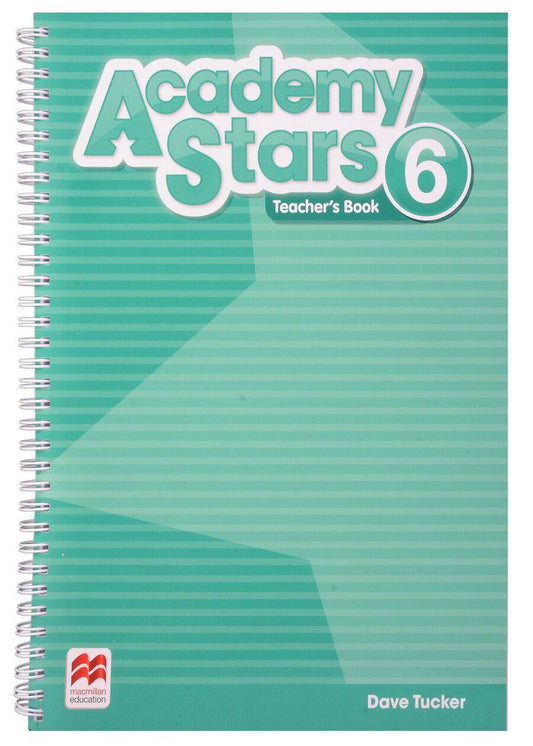 Обложка книги "Дейв Такер: Academy Stars 6. Teachers Book + Online Code"
