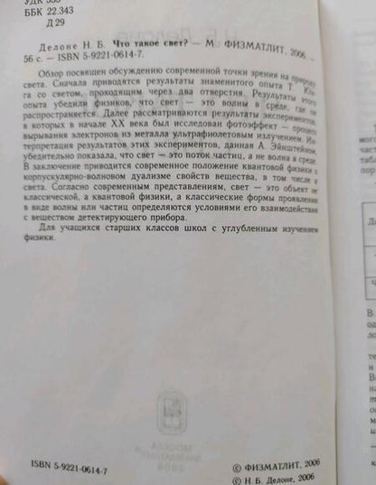 Фотография книги "Делоне: Что такое свет?"