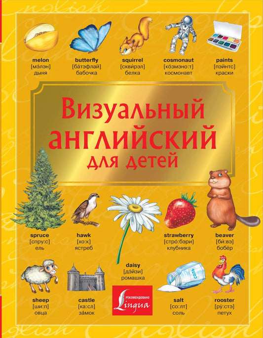 Обложка книги "Державина, Френк: Визуальный английский для детей"