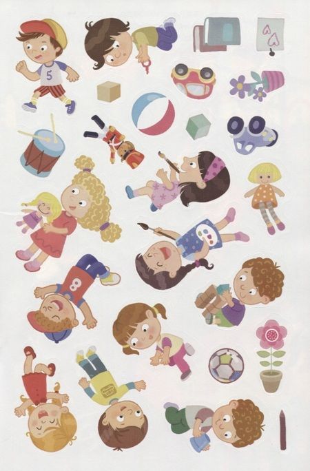 Фотография книги "Детский сад. Более 50 многоразовых наклеек"