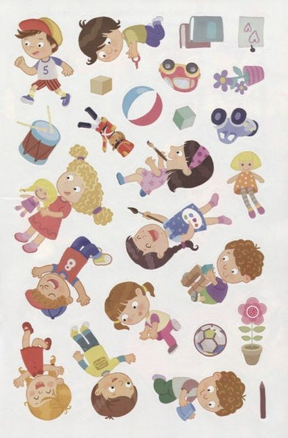 Фотография книги "Детский сад. Более 50 многоразовых наклеек"