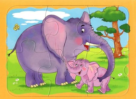 Фотография книги "Детёныши животных"