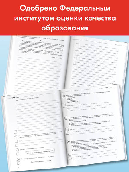 Фотография книги "Дэвид Аакер: Русский язык. Большой сборник тренировочных вариантов проверочных работ для подготовки к ВПР. 6 класс"