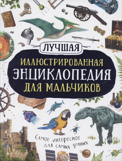 Обложка книги "Дэвид Берни: Лучшая иллюстрированная энциклопедия для мальчиков "