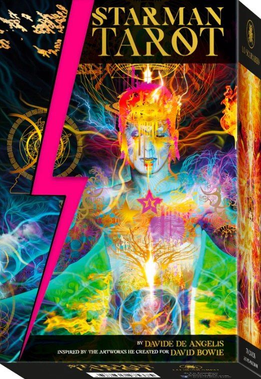 Обложка книги "Дэвид Боуи: STARMAN TAROT (78 карт+инструкция)"