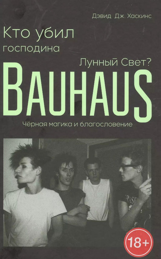 Обложка книги "Дэвид Хаскинс: Кто убил господина Лунный Свет? Bauhaus, чёрная магика и благословение"