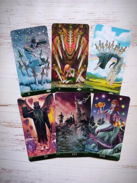 Фотография книги "Дэвид Корзи: Таро "В конце Радуги""