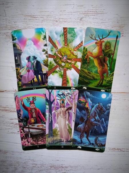 Фотография книги "Дэвид Корзи: Таро "В конце Радуги""