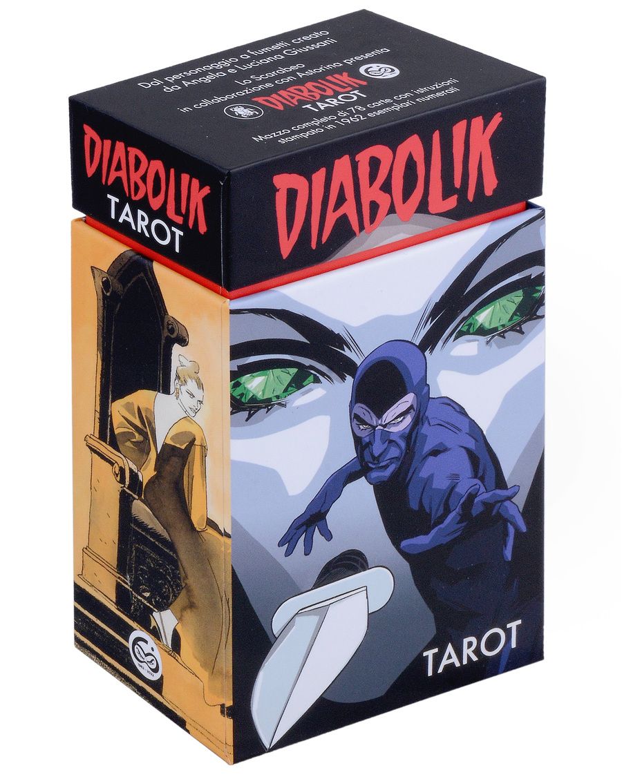 Обложка книги "Diabolik Tarot (78 Carte + Istruzioni)"