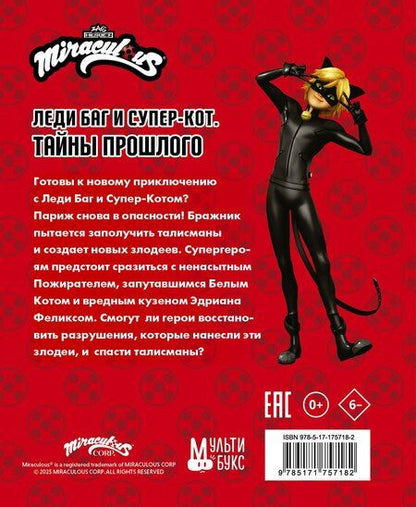 Фотография книги "Дина Владимировна: Леди Баг и Супер-Кот. Тайны Прошлого (Пожиратель, Белый кот, Феликс)"