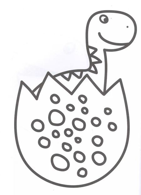 Фотография книги "Динозавры. Моя первая большая раскраска"