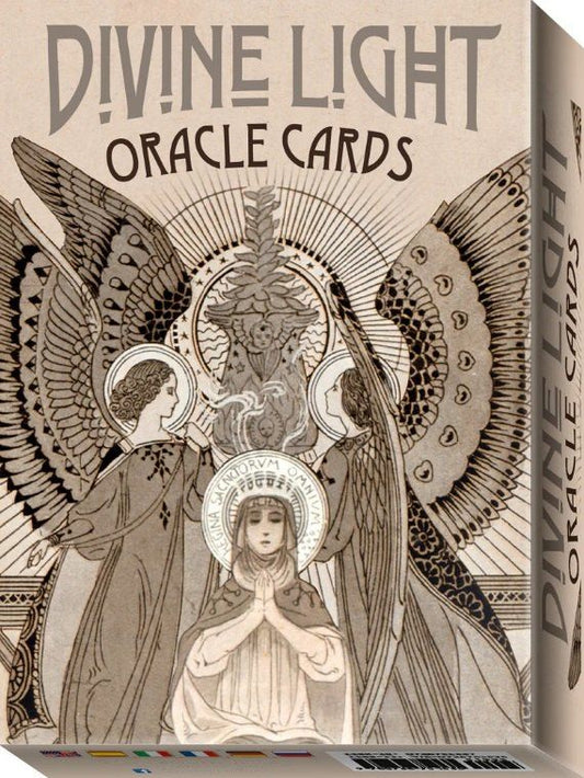 Обложка книги "DIVINE LIGHT ORACLE CARDS (46 карт+инструкция)"