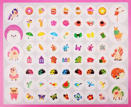 Фотография книги "Для девочек. Альбом наклеек"