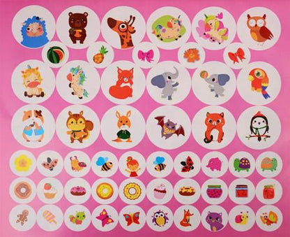 Фотография книги "Для девочек. Альбом наклеек"