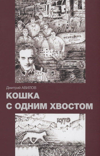 Обложка книги "Дмитрий Авилов: Кошка с одним хвостом"