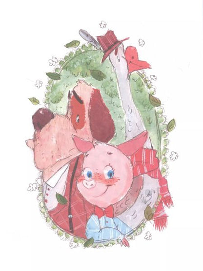 Фотография книги "Дмитрий Дмитриев: Поросёнок Нюка. Однажды летом"