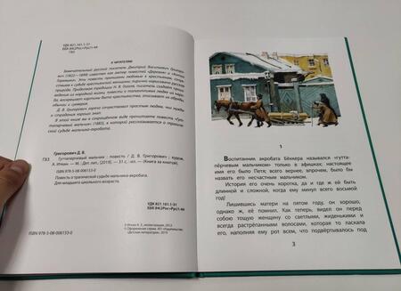 Фотография книги "Дмитрий Григорович: Гуттаперчевый мальчик"