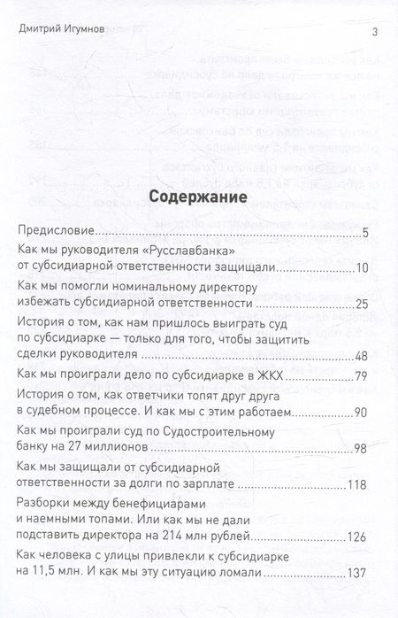 Фотография книги "Дмитрий Игумнов: 20 историй о субсидиарке, которые клиенты разрешили нам рассказать"