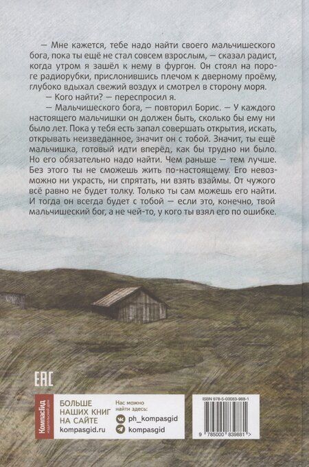 Фотография книги "Дмитрий Ищенко: В поисках мальчишеского бога"