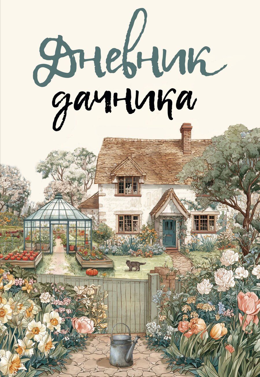 Обложка книги "Дневник дачника (на навивке)"