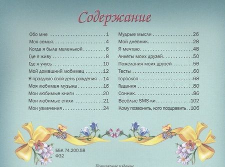 Фотография книги "Дневник для 100% девчонок"