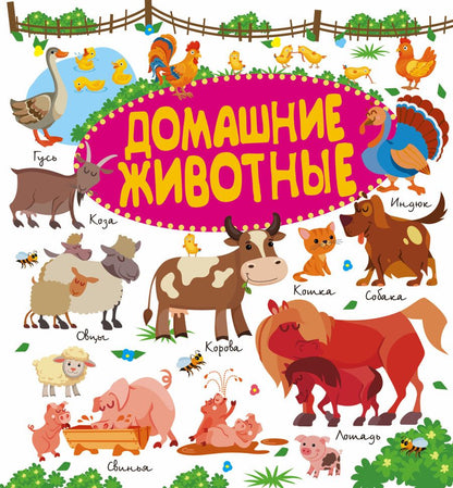 Обложка книги "Доманская, Попова: Домашние животные"