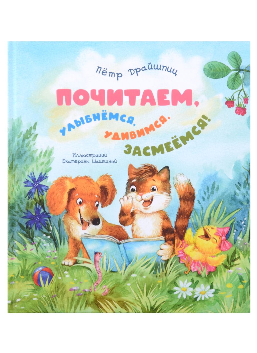 Обложка книги "Драйшпиц: Почитаем, улыбнёмся, удивимся, засмеёмся!"