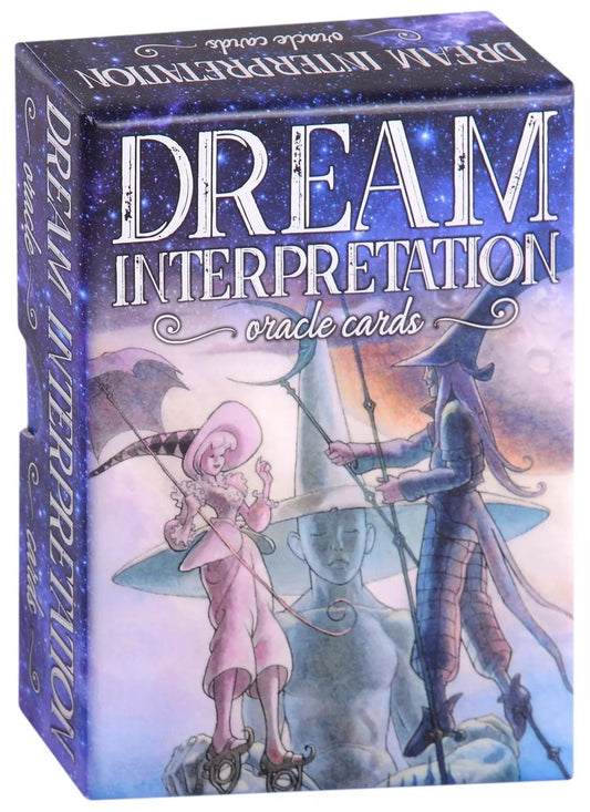 Обложка книги "Dream Interpretation (Book & 36 Oracle Cards)"