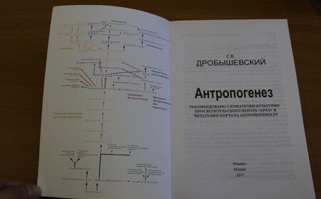 Фотография книги "Дробышевский: Антропогенез"