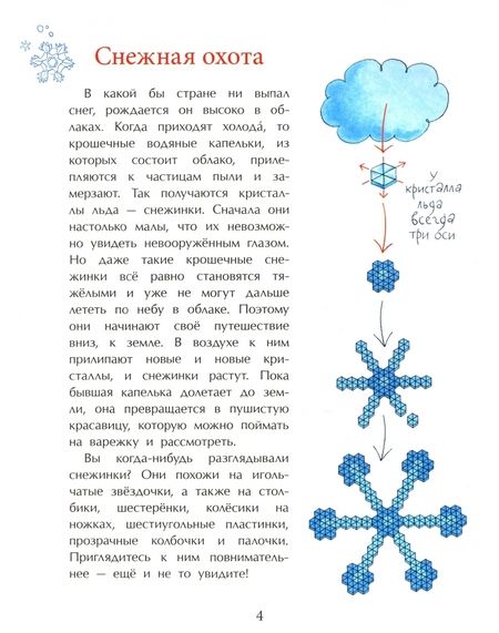 Фотография книги "Дворнякова: Книжка про снежинки"