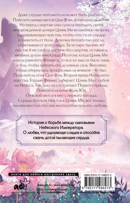 Фотография книги "Дянь: Удушающая сладость, заиндевелый пепел. Книга 1"