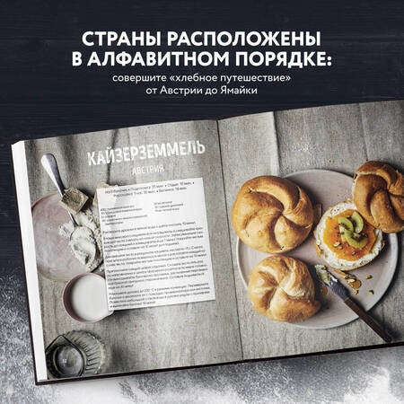 Фотография книги "Дюпре-Голье: Мир хлеба. 100 лучших рецептов домашнего хлеба со всего мира"