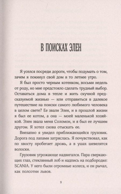 Фотография книги "Джеффрис: История кота Соломона и Элен, которой было непросто"