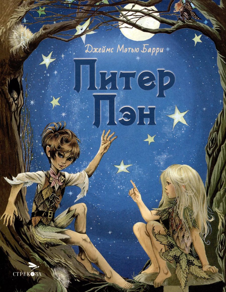 Обложка книги "Джеймс Барри: Питер Пэн"