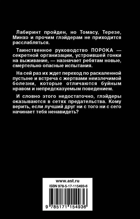 Фотография книги "Джеймс Дэшнер: Испытание огнем"
