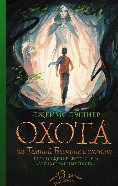 Обложка книги "Джеймс Дэшнер: Охота за Темной Бесконечностью"