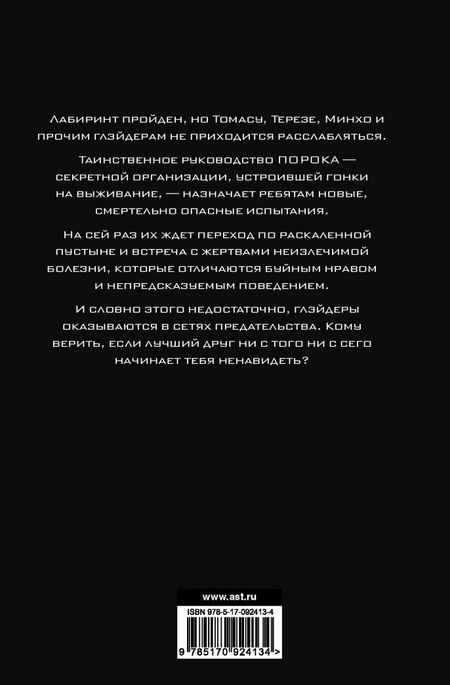 Фотография книги "Джеймс ДэшнерИспытание огнем"