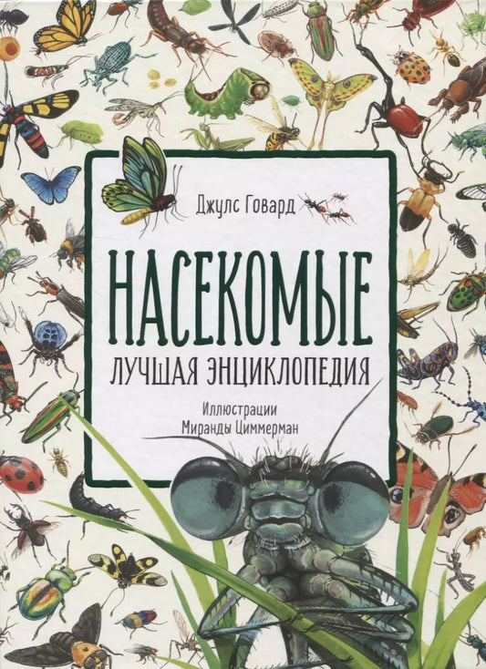 Обложка книги "Джейсон Говард: Насекомые. Лучшая энциклопедия"