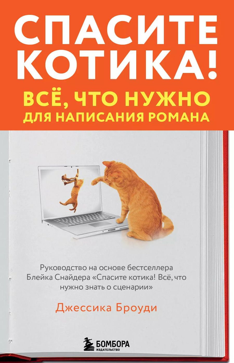 Обложка книги "Дженнифер Броуди: Спасите котика! Всё, что нужно для написания романа"