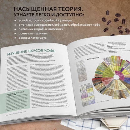 Фотография книги "Джереми Торз: Настоящий свежий кофе: как выбрать, обжарить, смолоть и приготовить идеальную чашку"