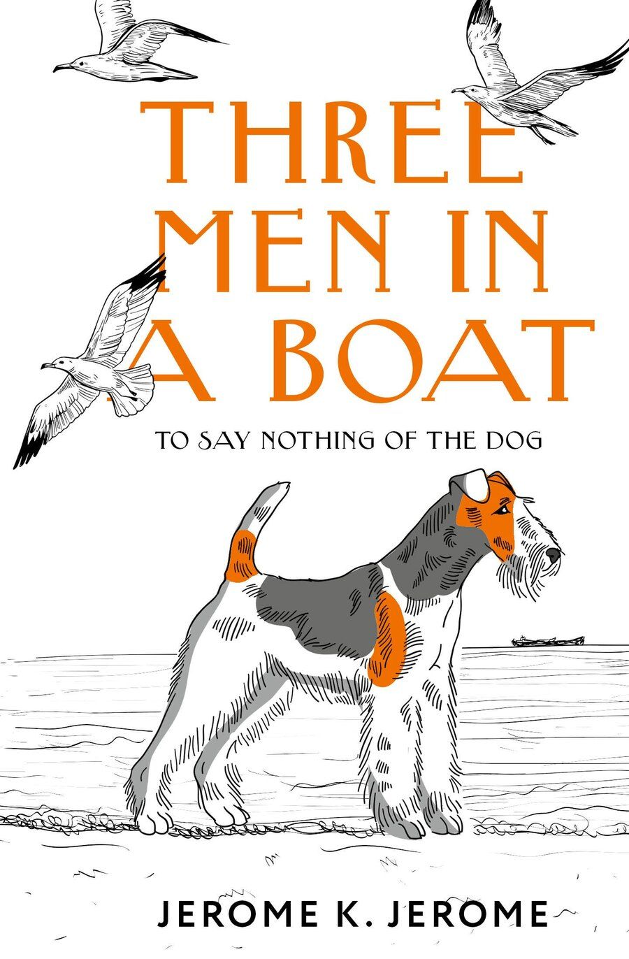 Обложка книги "Джером Клапка: Three Men in a Boat (To say Nothing of the Dog)"